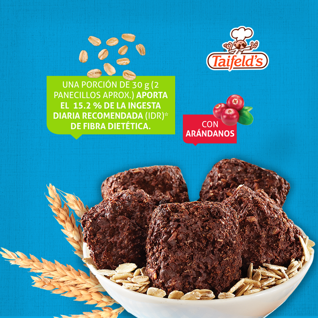 Brownies de Fibra y Chocolate 190g